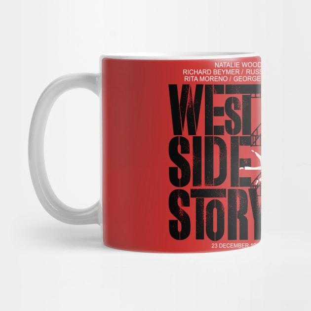 West Side Story T-shirt version by Jun Pagano